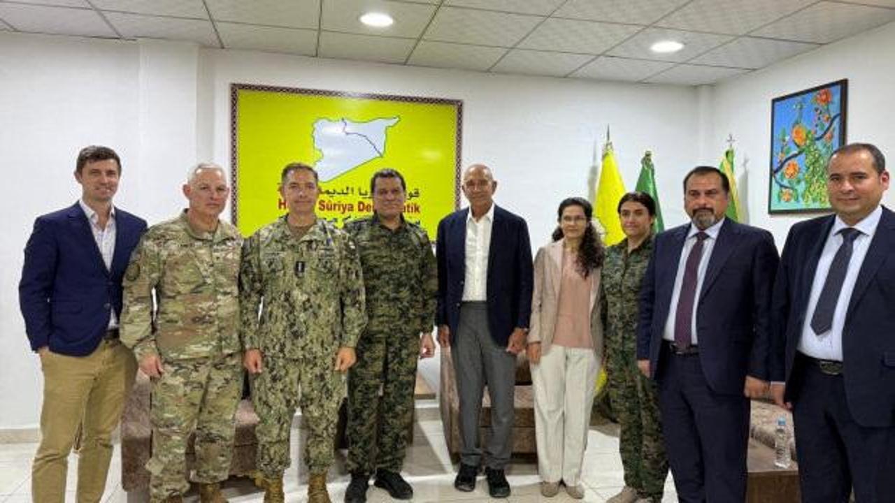 ABD'den dikkat çeken Suriye adımı! Terör örgütü liderine flaş ziyaret!