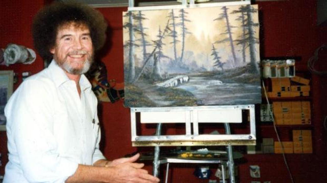 Bob Ross’un fırçası kamu yayıncılığı için satışta!