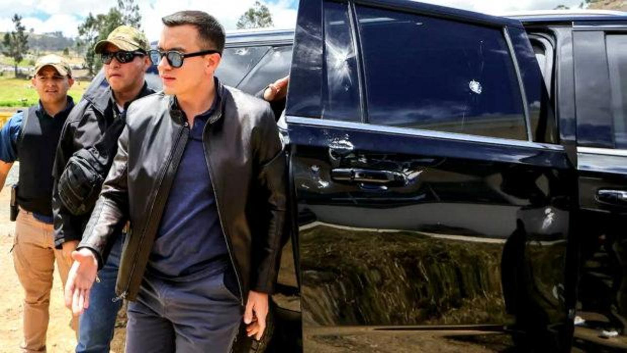 Ekvador'dan son dakika açıklaması! Devlet başkanına suikast girişimi