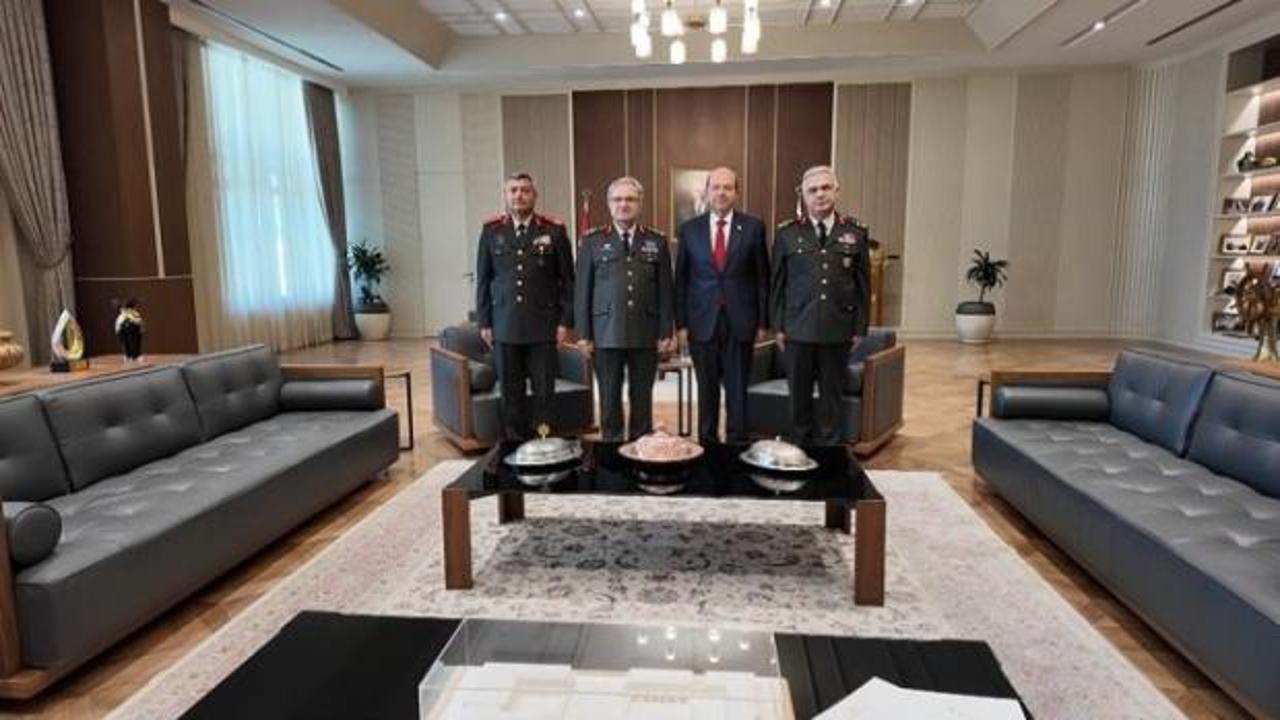 Kara Kuvvetleri Komutanı Orgeneral Tokel, KKTC'yi ziyaret etti