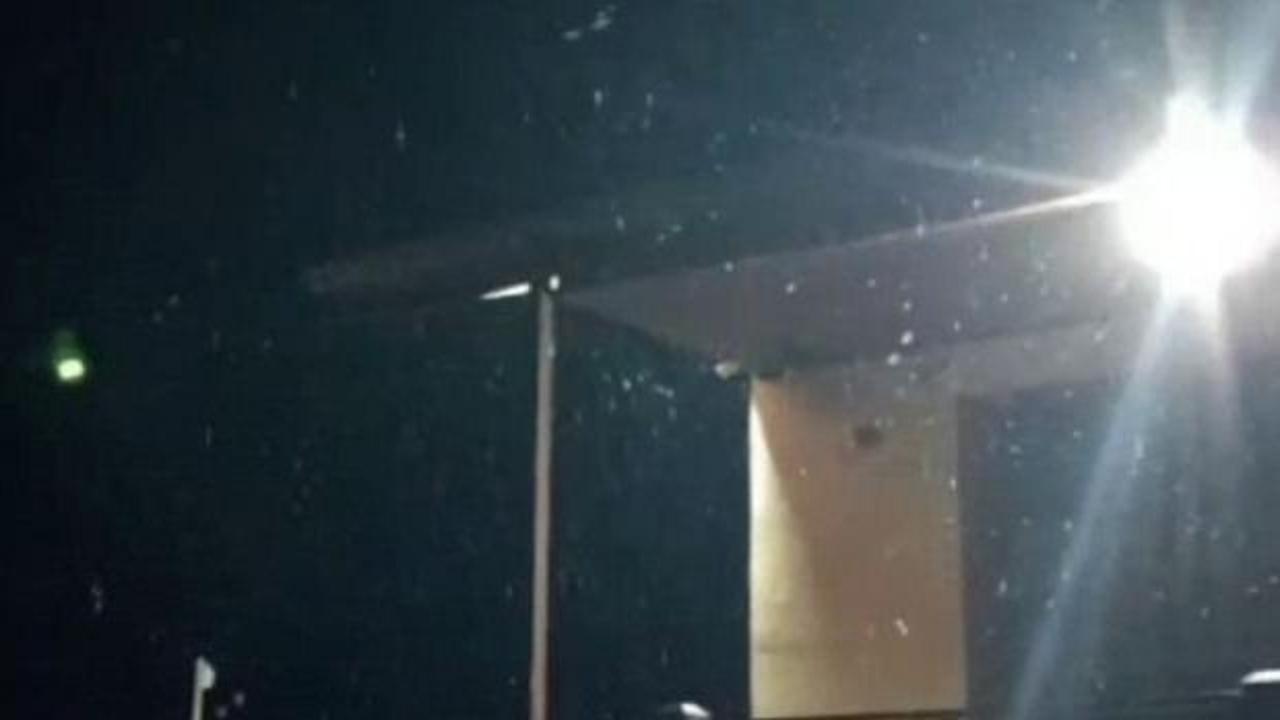 Karabük'te mevsimin ilk karı düştü
