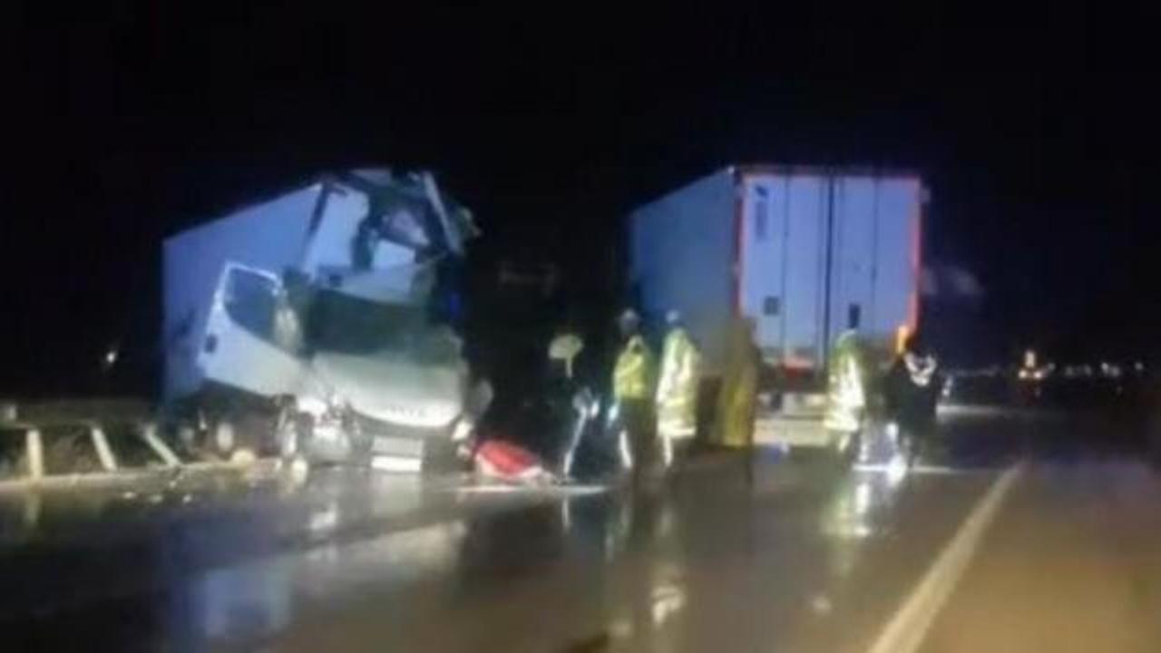 Konya’da korkunç kaza: 1 ölü, 2 yaralı