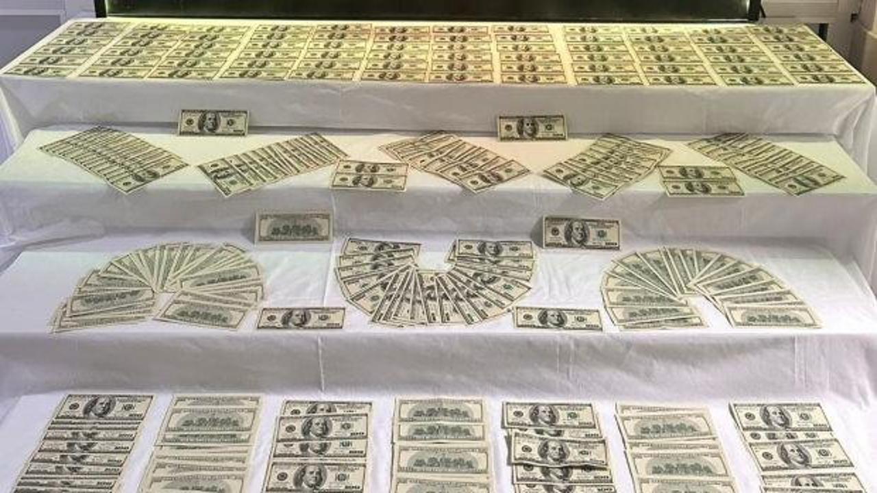 Piyasaya süreceklerdi! 35 bin 100 dolar değerinde sahte banknot ele geçirildi