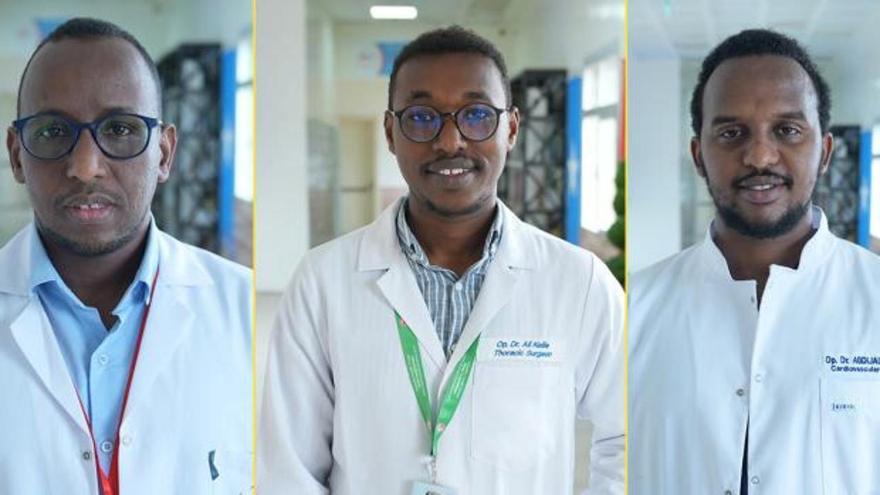 Somalili doktorlar Türkiye eğitimiyle ülkelerine umut oluyor