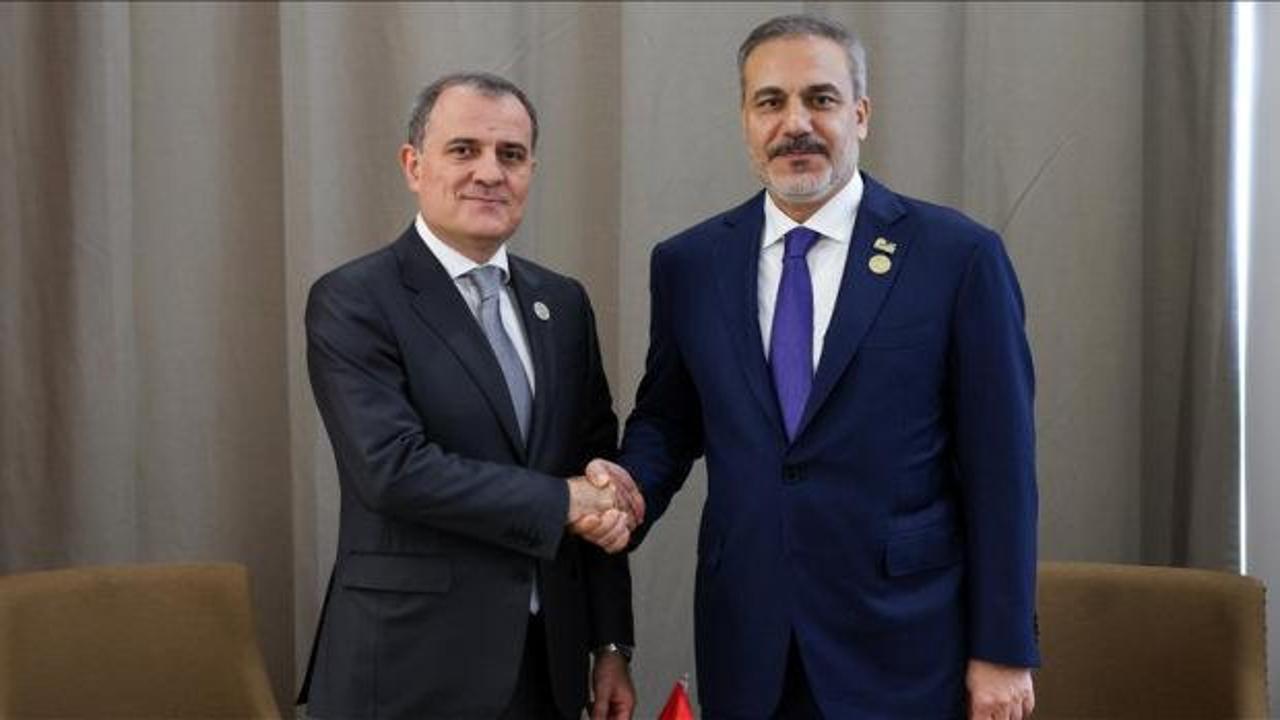 Son dakika... Bakan Fidan, Azerbaycanlı mevkidaşı ile görüştü... Gündem Gazze'ydi! 