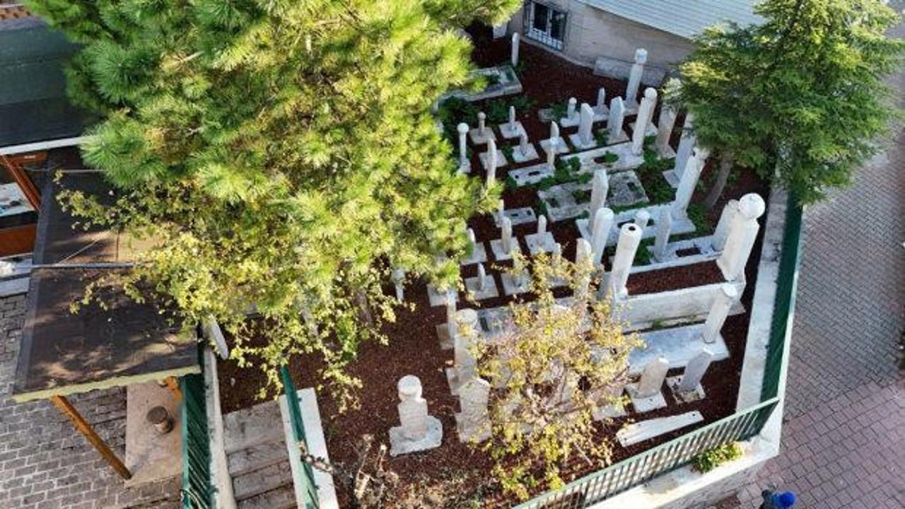 Üç Baş Nureddin Hamza Camii Haziresi yeniden hayat buldu