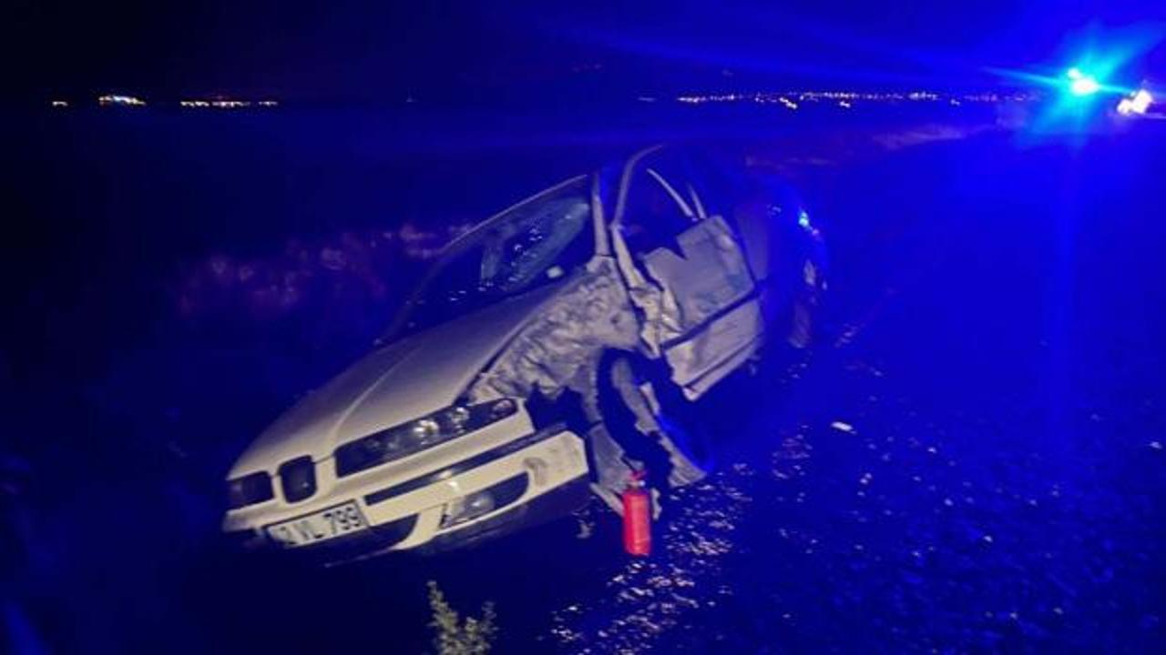 İşçi servisi ile otomobil çarpıştı: 18 yaralı