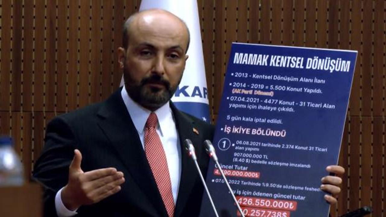 AK Parti’den Mansur Yavaş’a kentsel dönüşüm tepkisi: Paralar nerede?