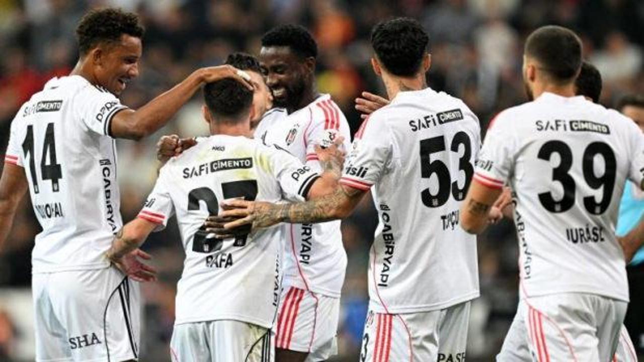 Beşiktaş'ın Konyaspor maçı kamp kadrosu açıklandı 