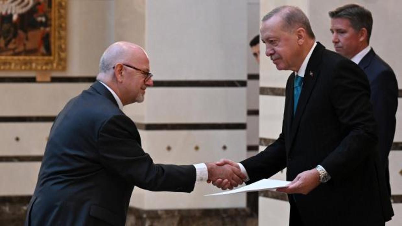  Cumhurbaşkanı Erdoğan, büyükelçilerin güven mektuplarını kabul etti