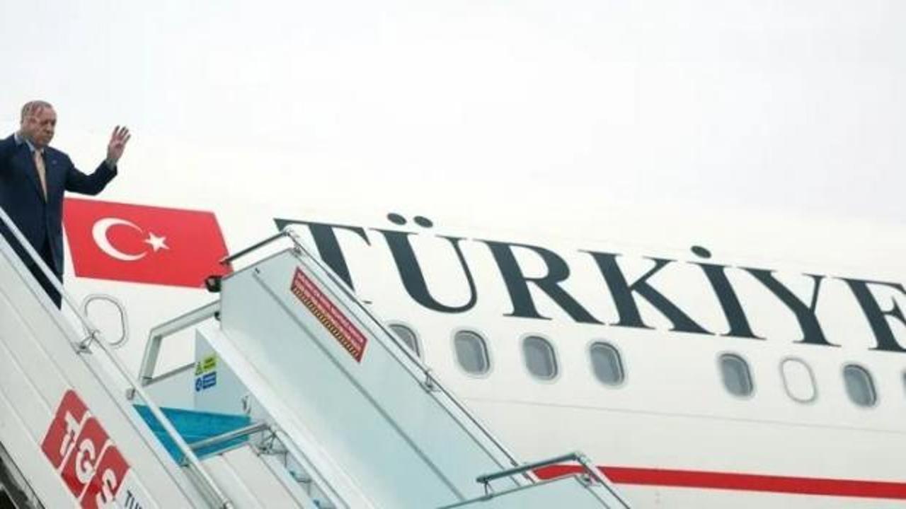 Cumhurbaşkanı Erdoğan Mısır'dan ayrıldı