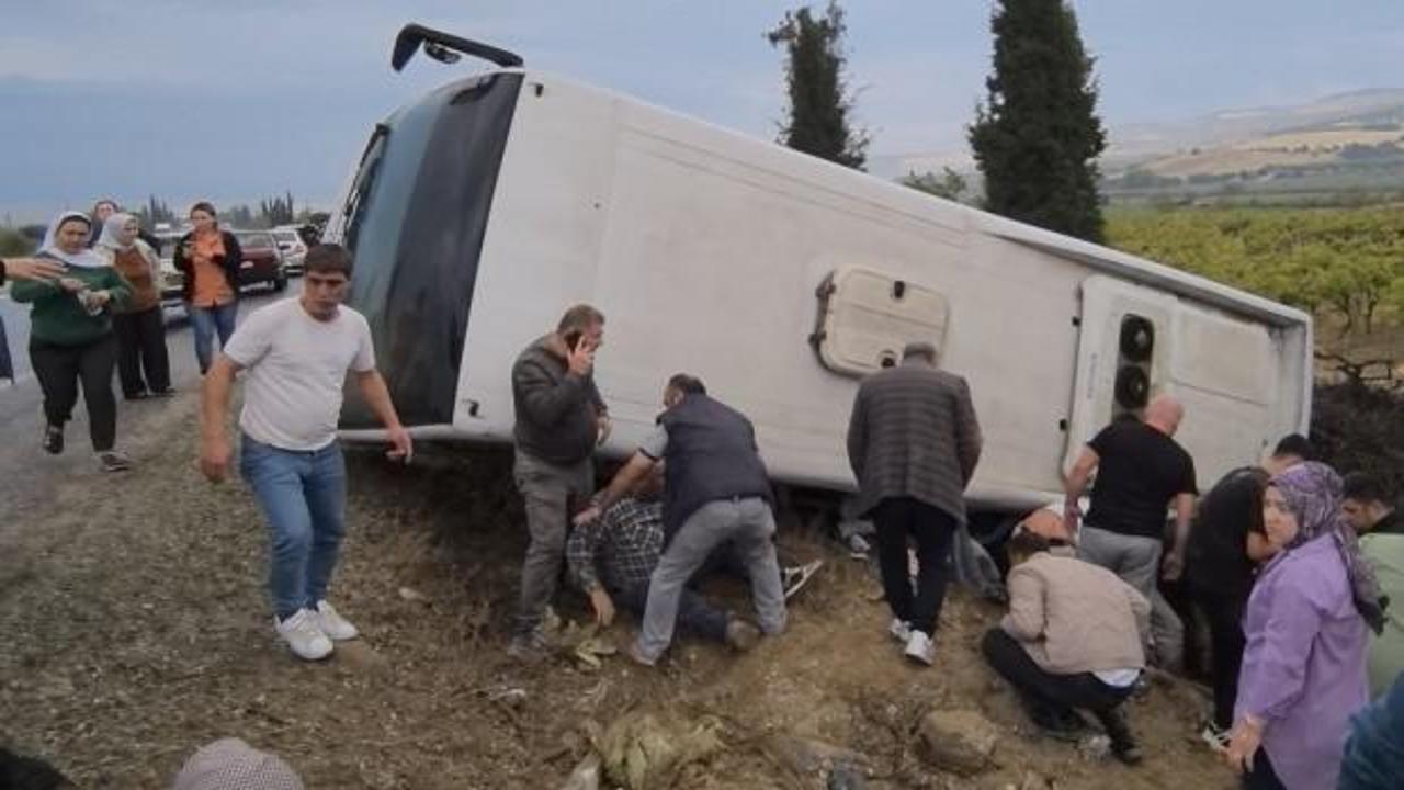Denizli'de korkunç kaza: 1 vatandaş öldü, çok sayıda yaralı var