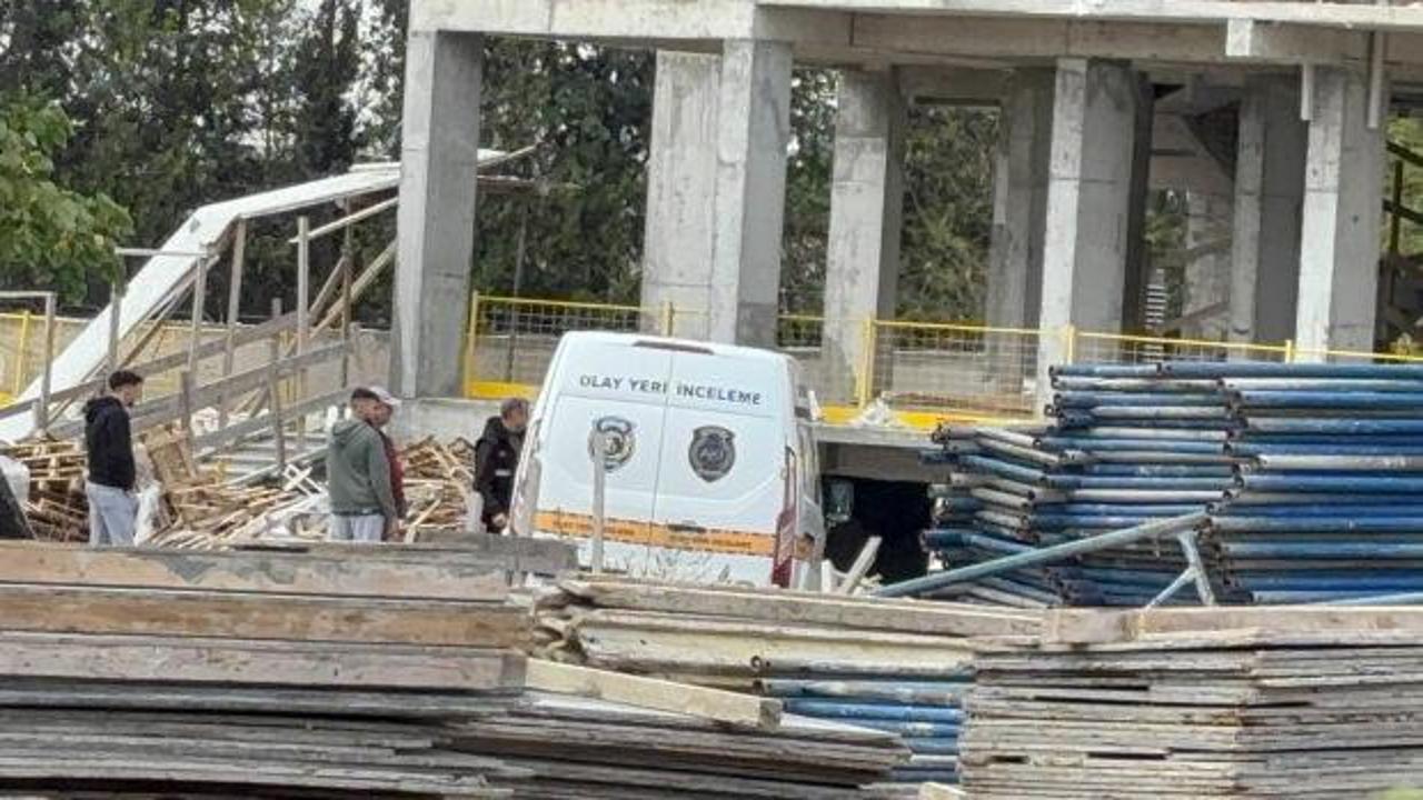 Edirne'de feci kaza: 8'inci kattan düşen işçi ağır yaralandı