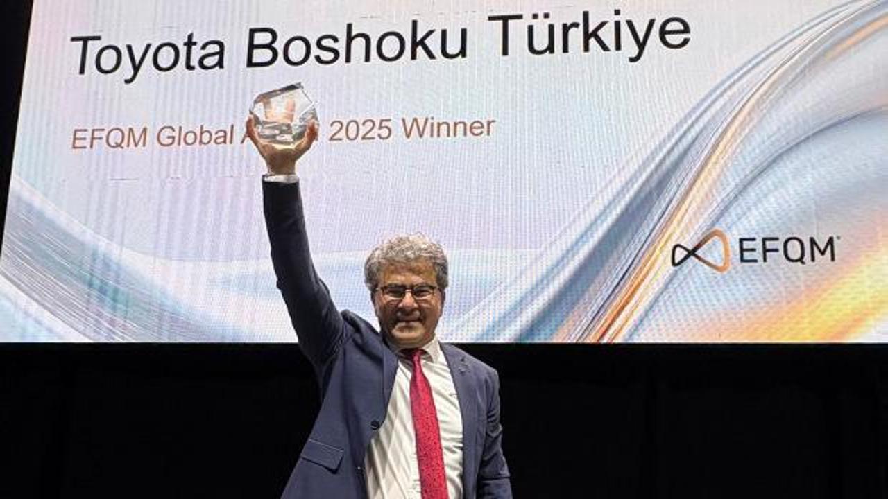 EFGM'den global takdir! Toyota Boshoku Türkiye’ye küresel kalite ödülü