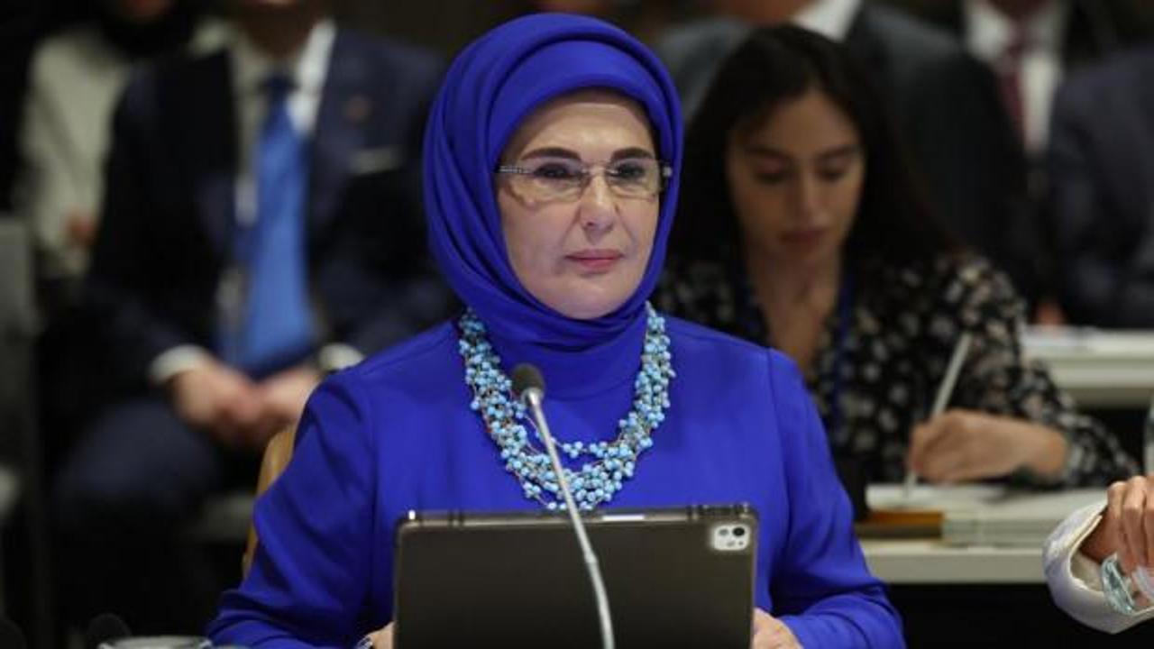 Emine Erdoğan: Türkiye'nin kararlılığını dünyaya taşıyacak