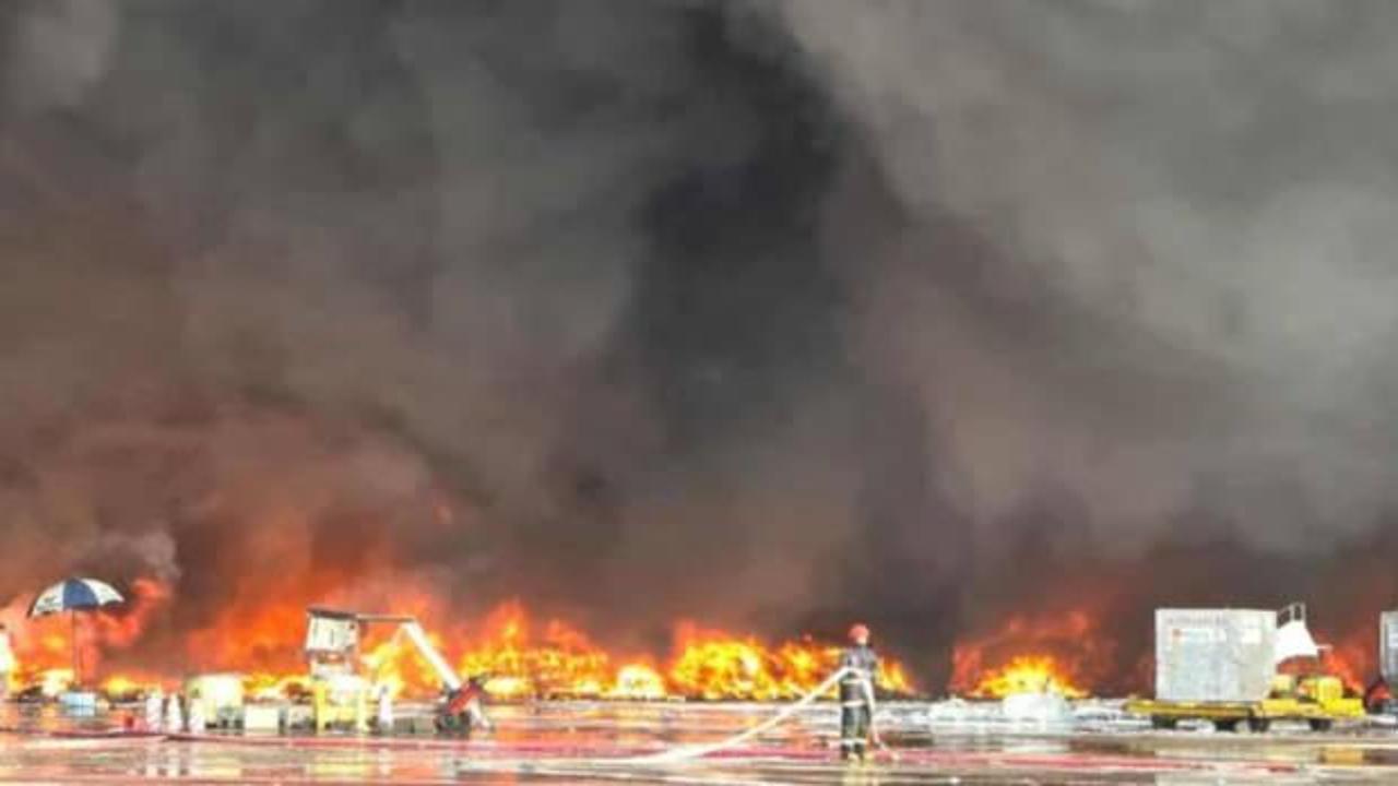 Havaalanında yangın! Bangladeş'te uçuşlar askıya alındı