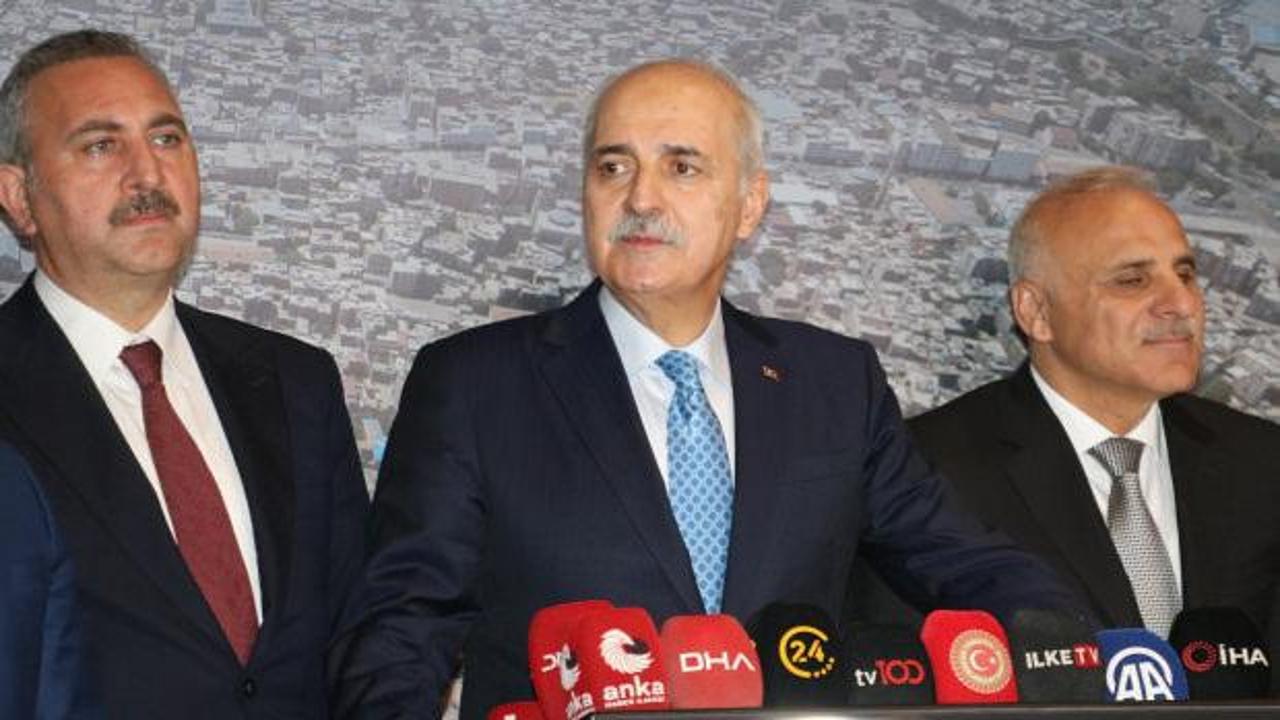 Kurtulmuş'tan 'Ter&ouml;rs&uuml;z T&uuml;rkiye' komisyonu a&ccedil;ıklaması: Demokratik tartışma ortamı oluştu
