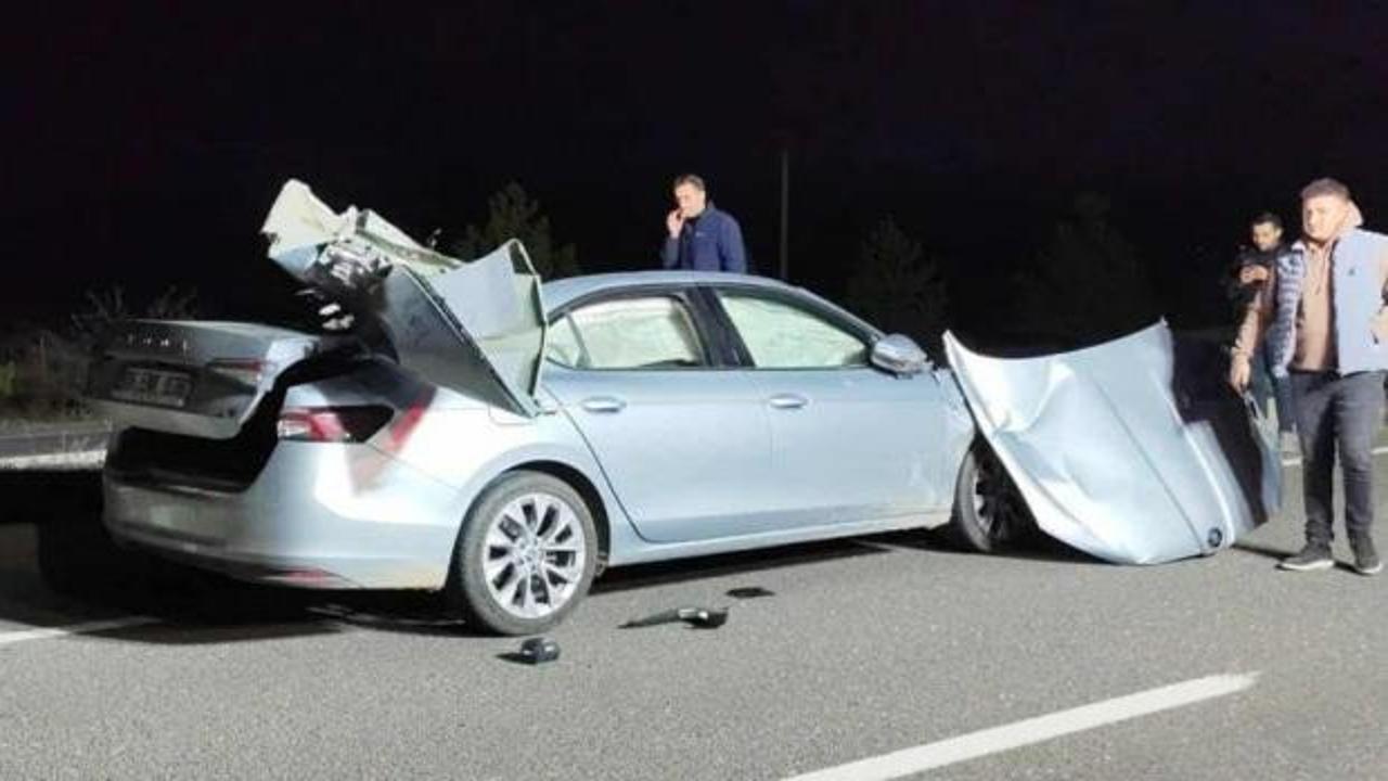 Kütahya'da feci kaza: 1 ölü, 2 yaralı