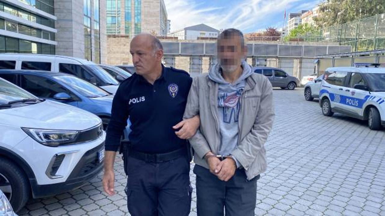 Polis komşusunun merdiven boşluğundaki eşyalarını çalan şüpheliye gözaltı