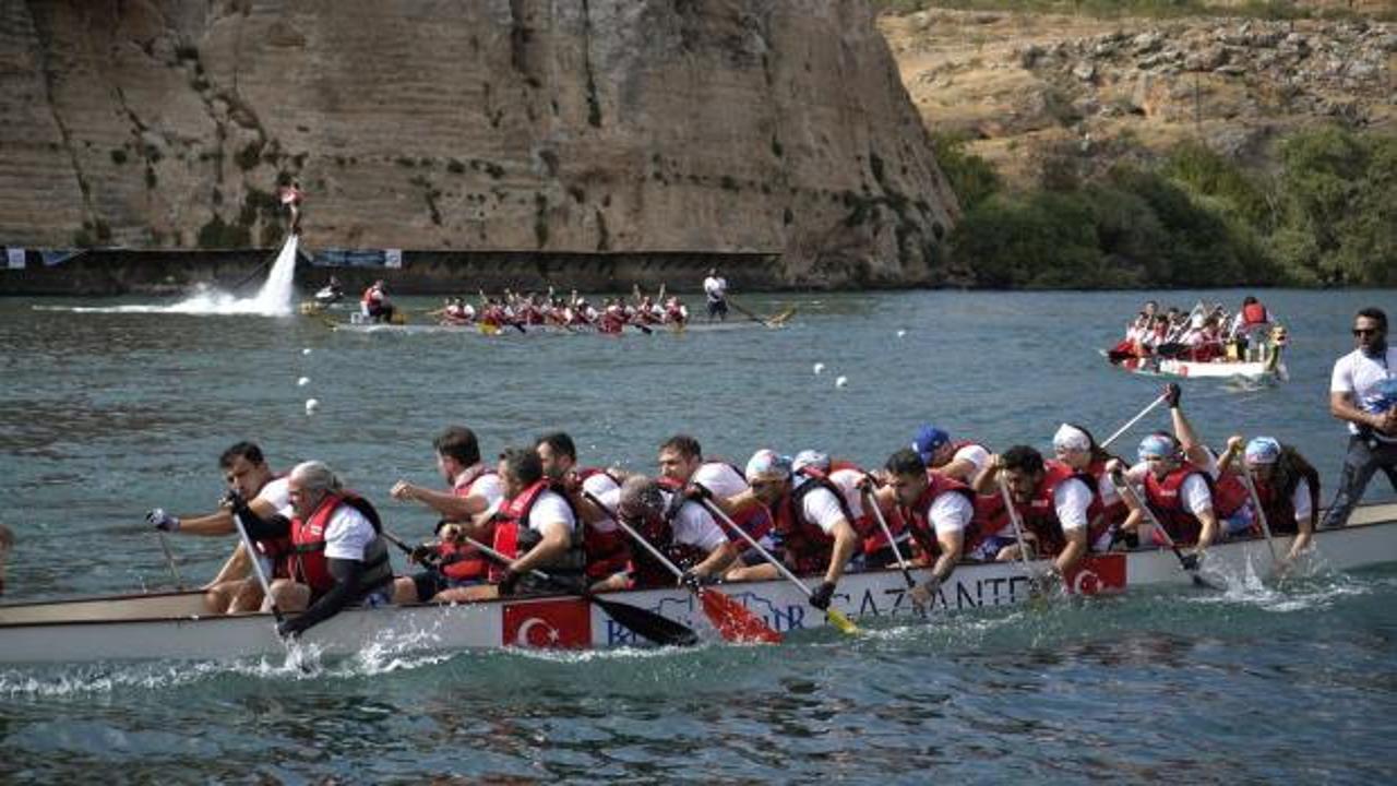 Rumkale Su Sporları Festivali'nde dereceye girenler belli oldu
