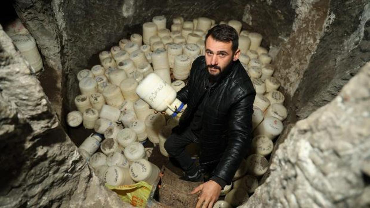 Sivas'ta 2 bin yıllık "peynir oteli" gören şaşkına dönüyor
