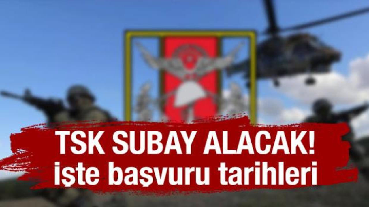 TSK subay alımı yapıyor: Hangi sınıflarda başvuru alınacak? İşte başvuru detaylar