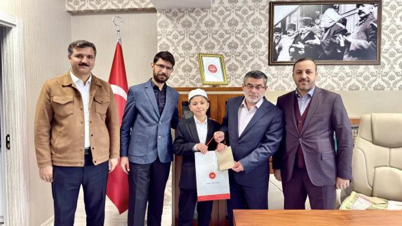 Hafızlıkta bir ilk: 90 günde hafız oldu