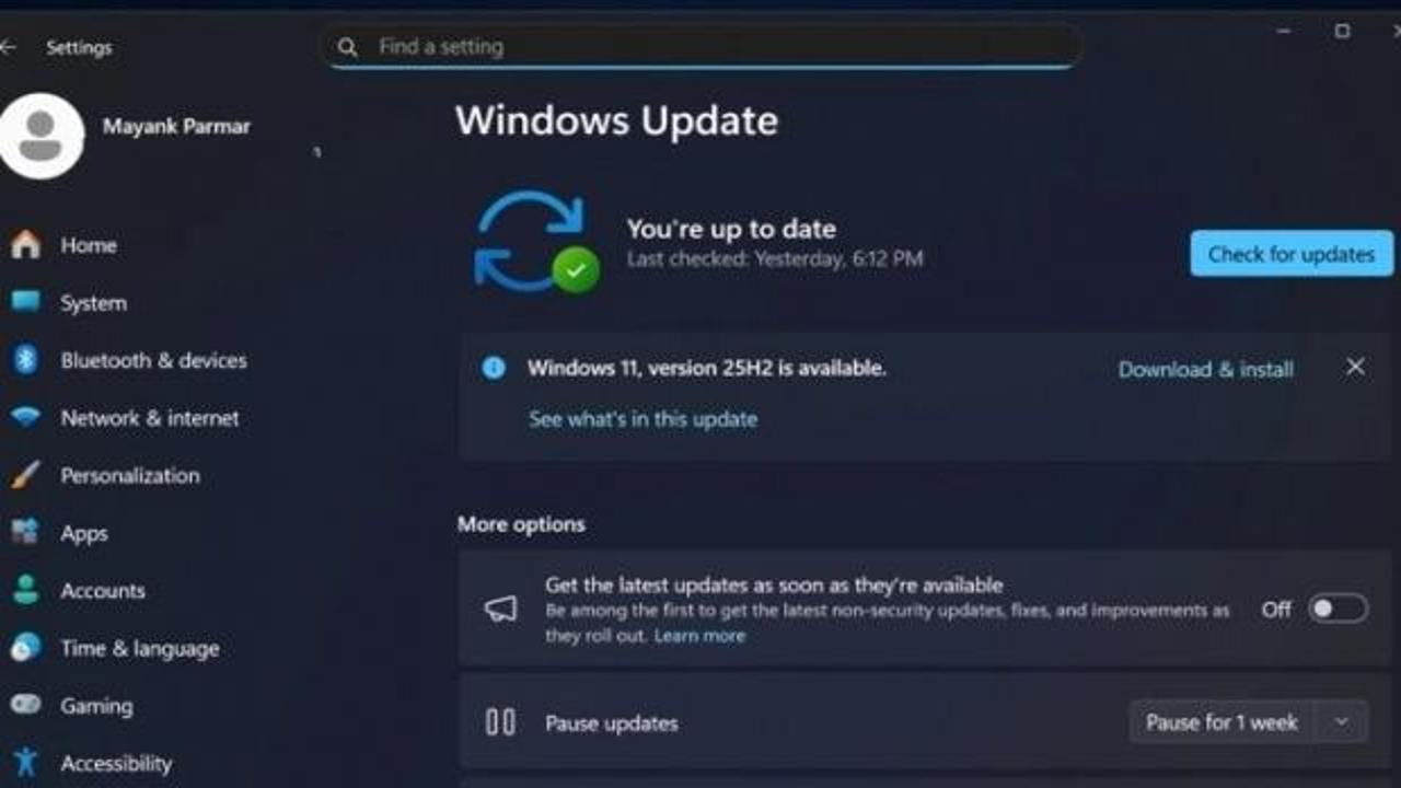 Windows 11 25H2 güncellemesi tüm kullanıcılara açıldı: İşte gelen yenilikler