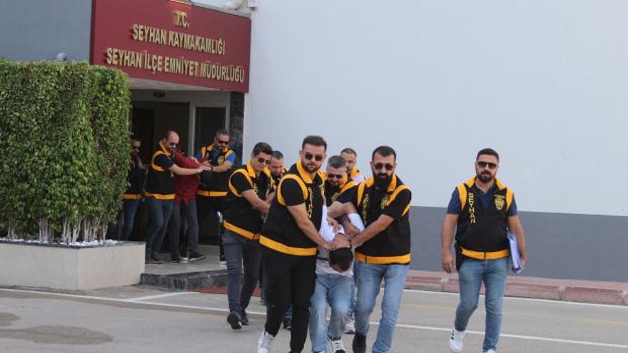 Adana'da nefes kesen operasyon! Tek tek yakalandılar
