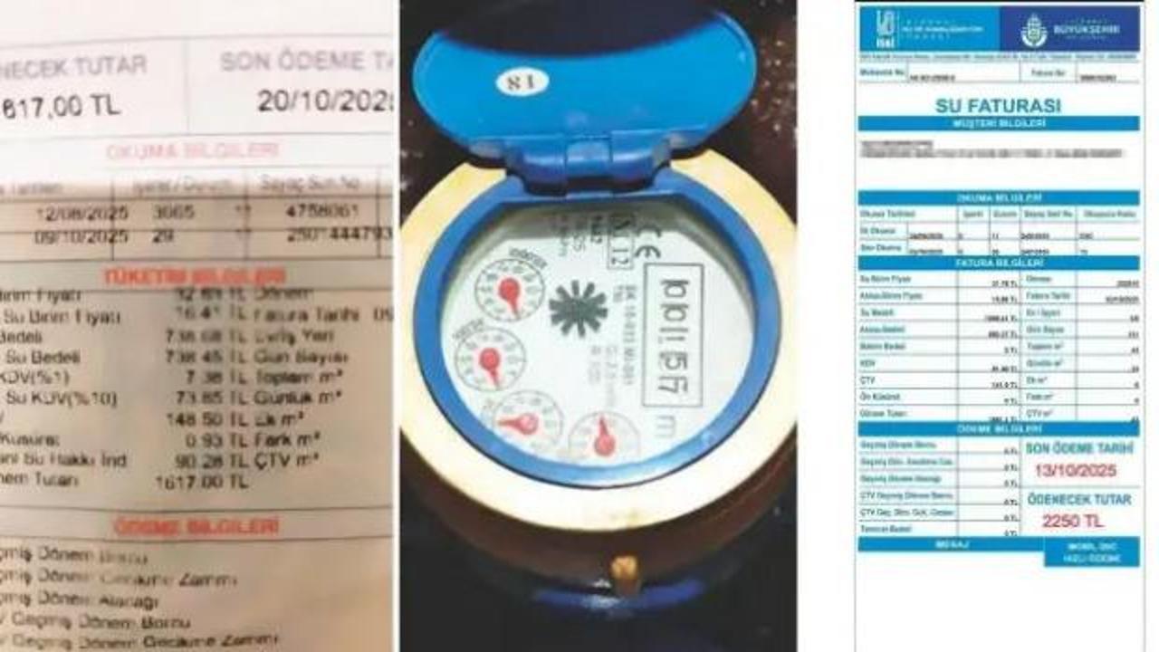 İSKİ'nin hilesi ortaya çıktı! Faturalar katlandı! Vatandaş isyan etti