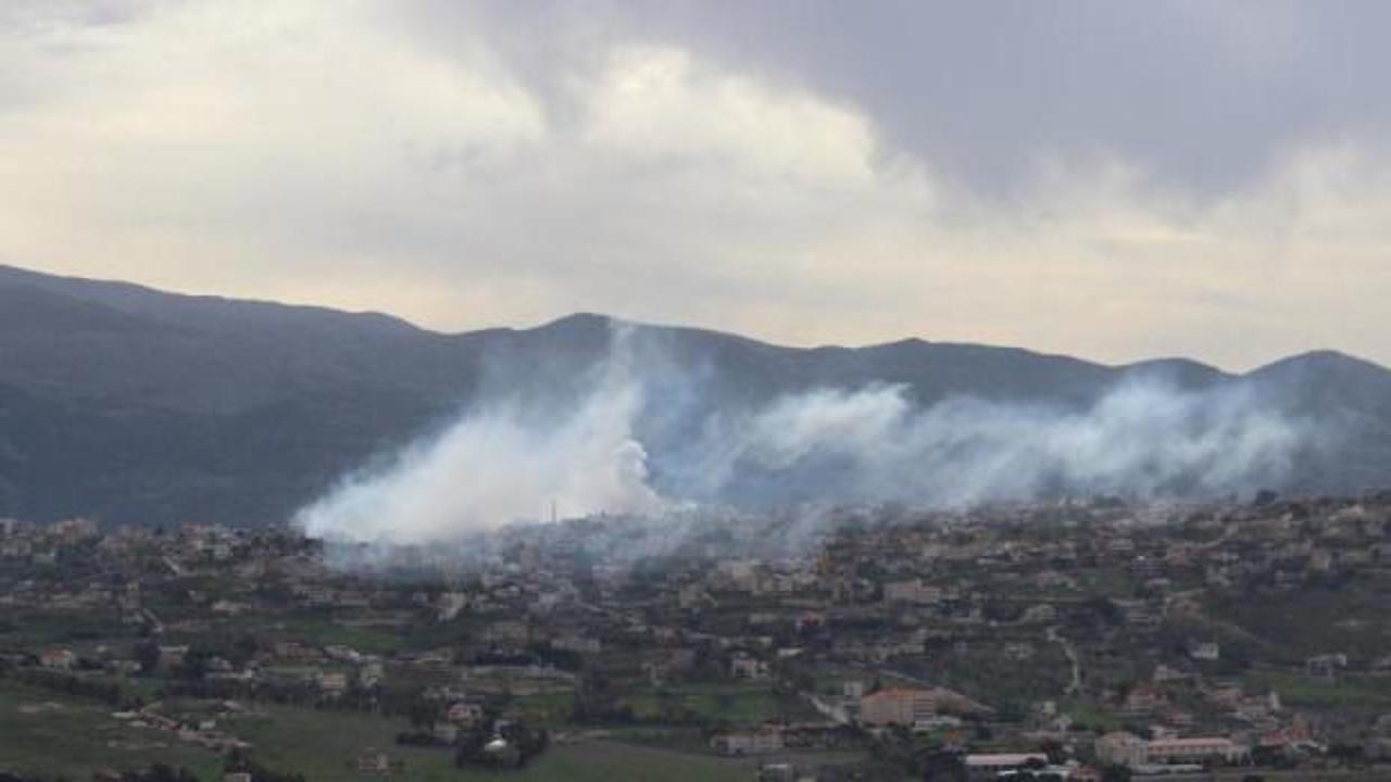 İsrail bir kez daha Lübnan'a saldırdı! 