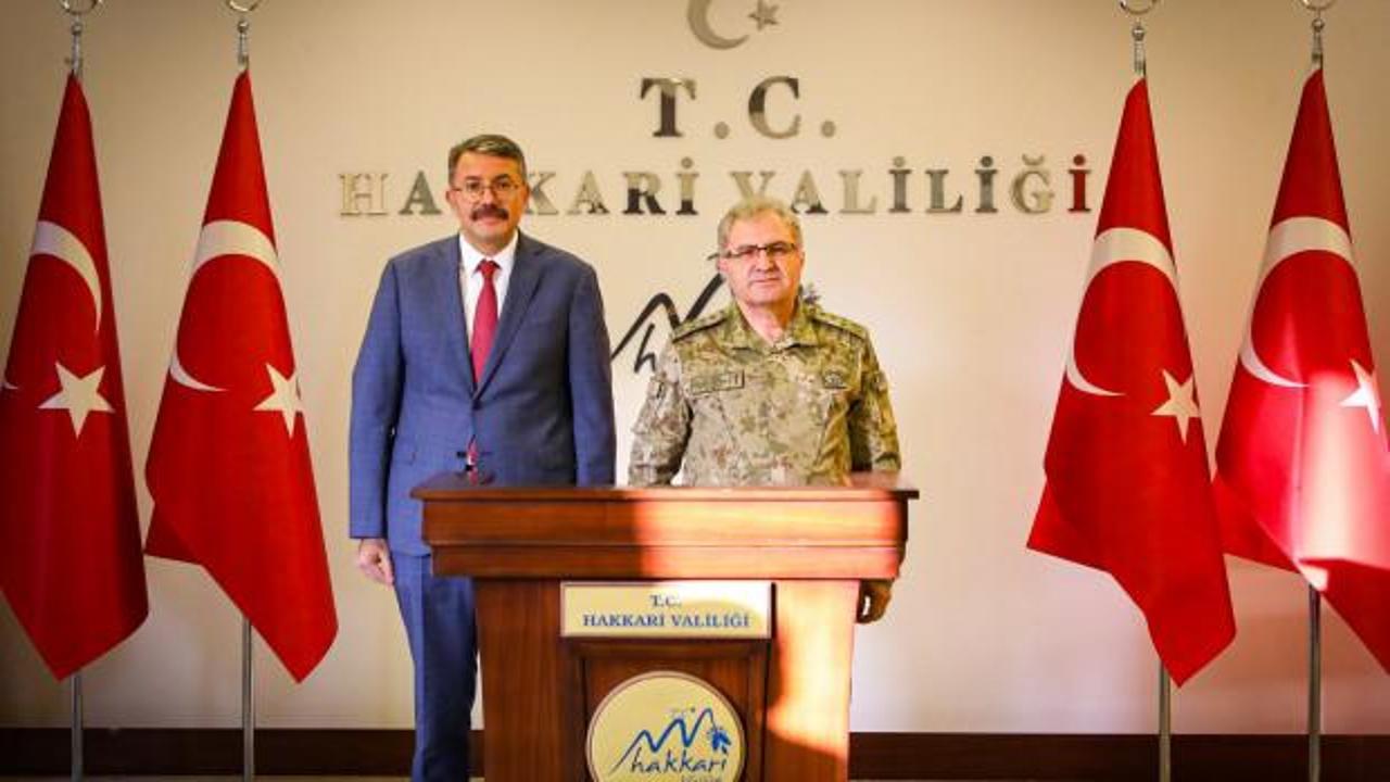 Orgeneral Tokel'den Hakkari'ye kritik ziyaret
