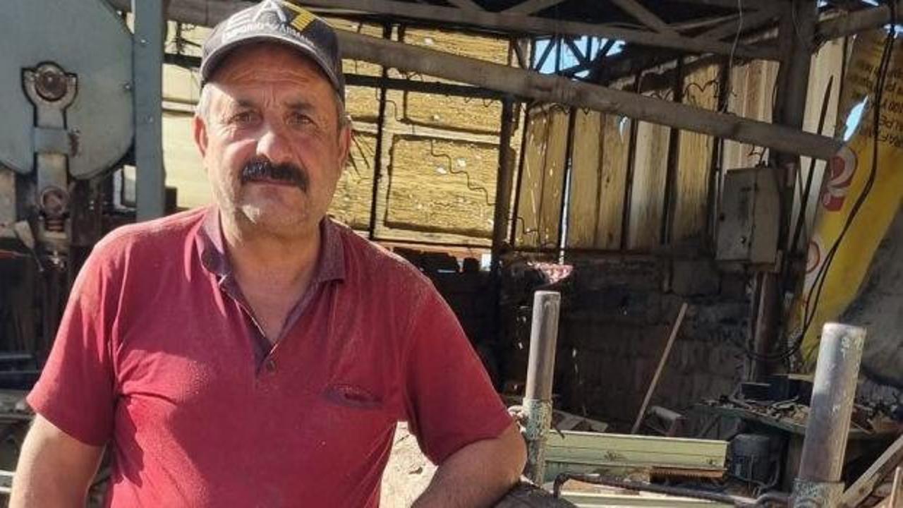 Kayseri'de feci ölüm: İşçi, tomruğun altında kaldı!
