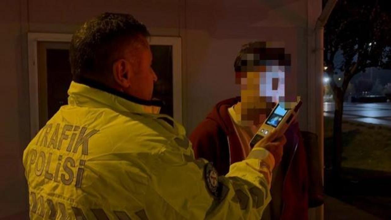 Kayseri’de kaza yapan alkollü ve ehliyetsiz sürücüden polise: ‘Beni alın bırakmayın’