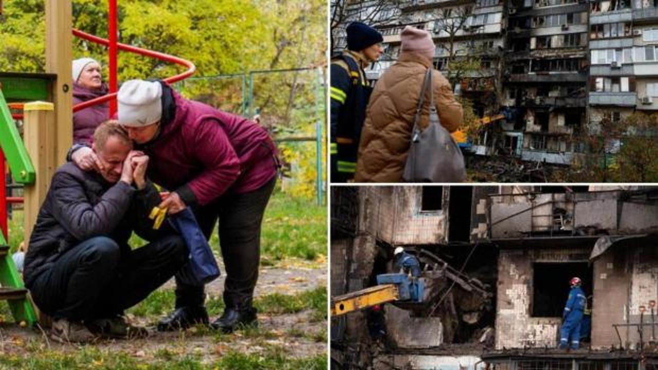 Rusya tekrardan Kiev'i vurdu: 3 ölü 29 yaralı