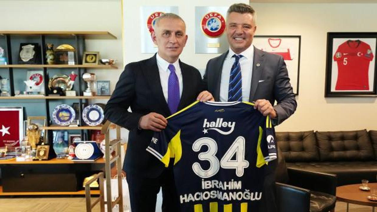 Sadettin Saran'dan Hacıosmanoğlu'na sürpriz ziyaret