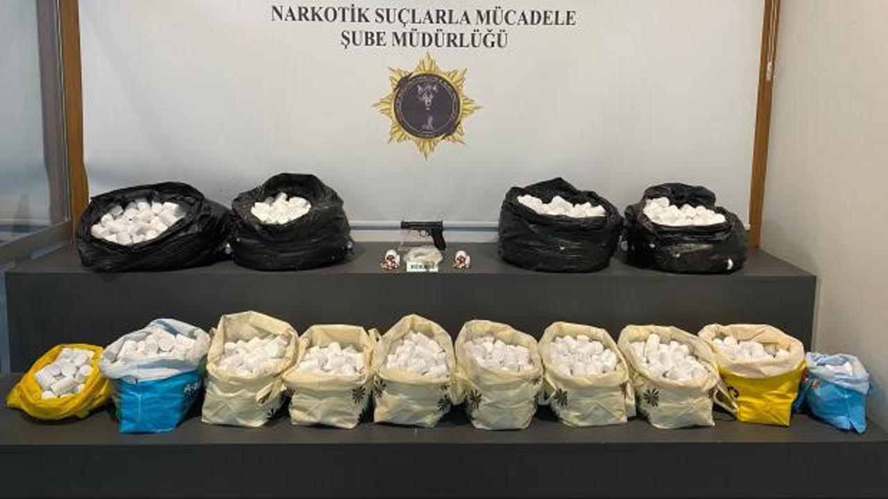 Samsun’da 105 bin sentetik hap ele geçirildi; 5 gözaltı
