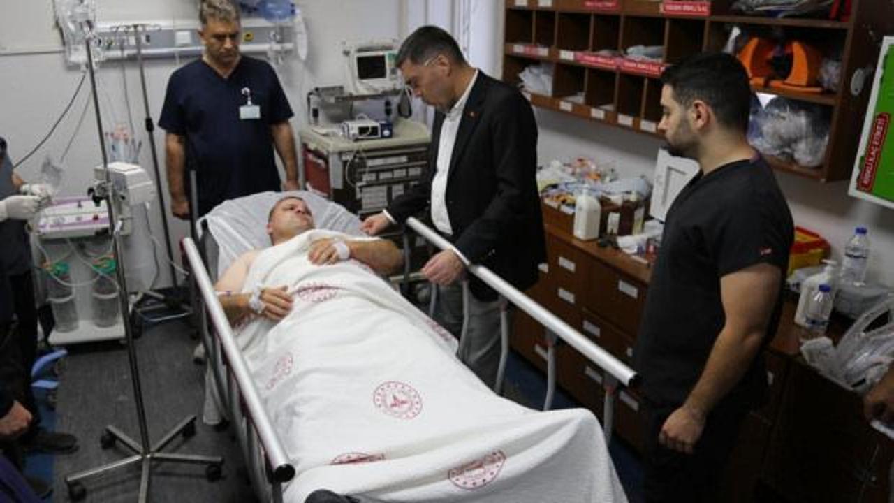 Şanlıurfa’da polis memuruna bıçaklı saldırı