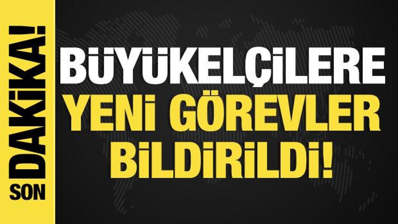 Son dakika...Dışişleri Bakanı Fidan, bazı büyükelçilikler için yeni görevleri tebliğ etti