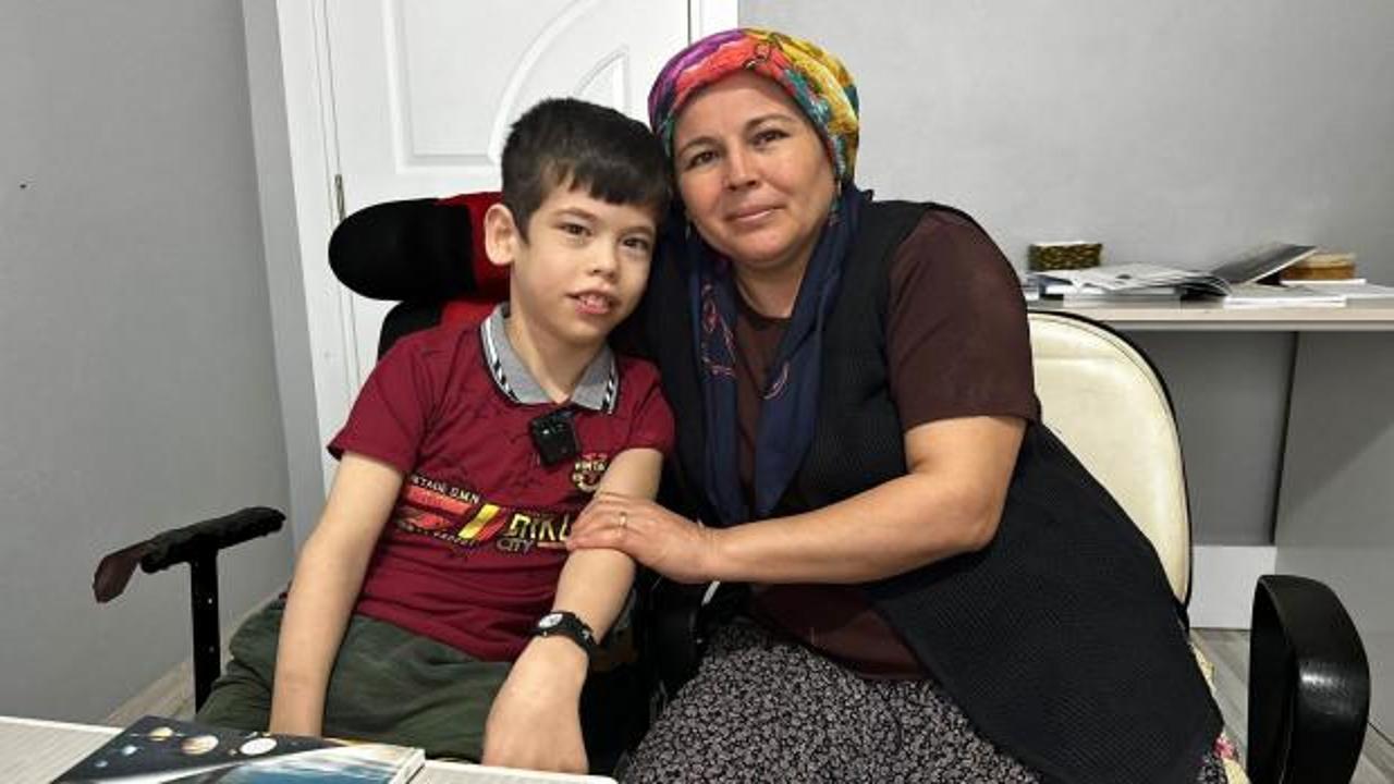 Tek hayali akülü tekerlekli sandalye olan İsmail'in sözleri yürek burktu 