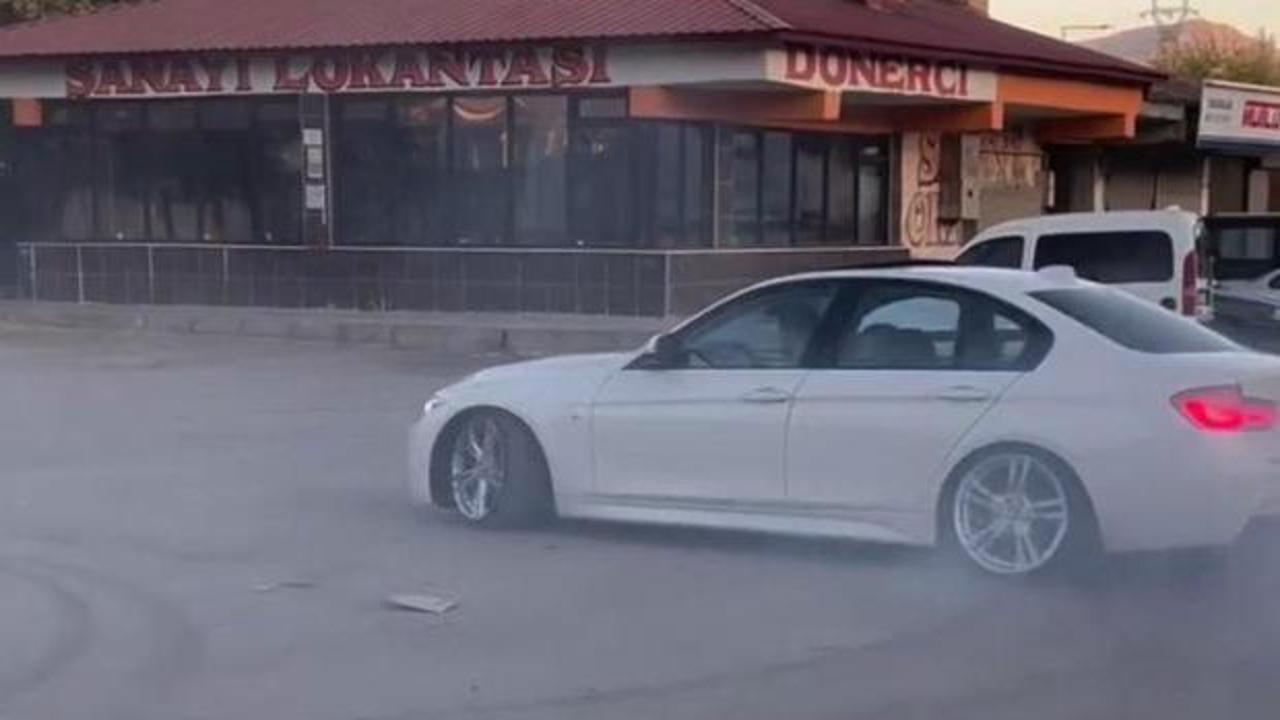 Tatvan’da drift yapan sürücüye 46 bin TL ceza