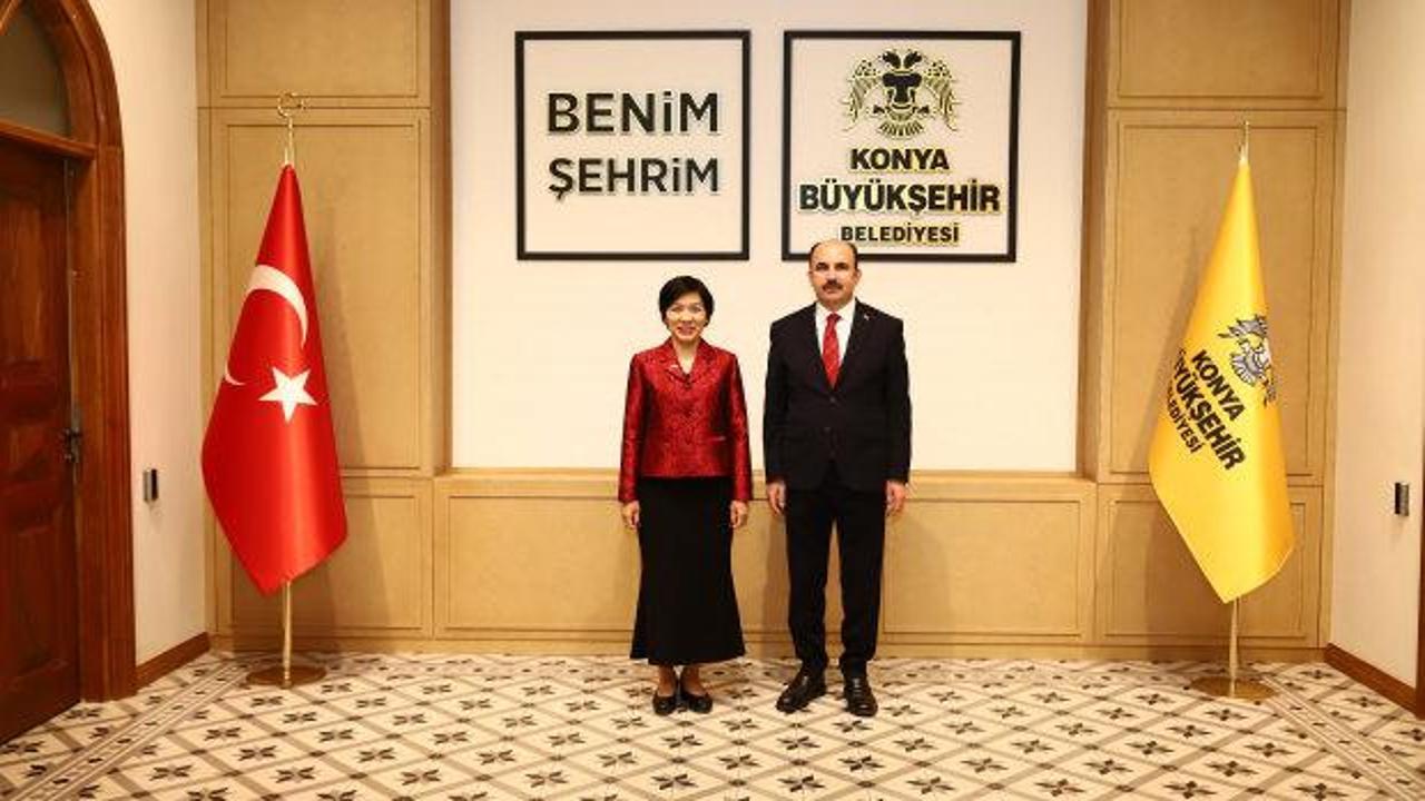Vietnam Büyükelçisi'nden Konya Belediyesi'ne ziyaret
