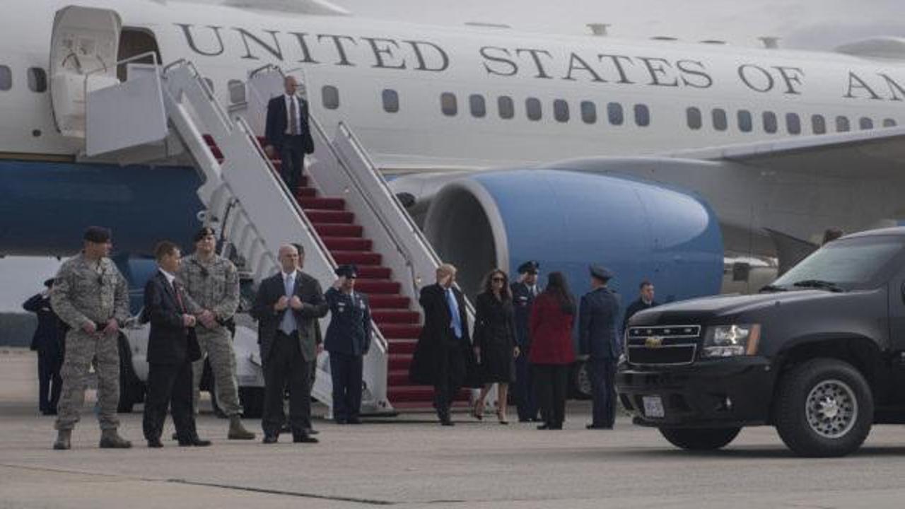 Yakıt molasına zirve sığdırdı! Trump G&uuml;neydoğu Asya turunda! 