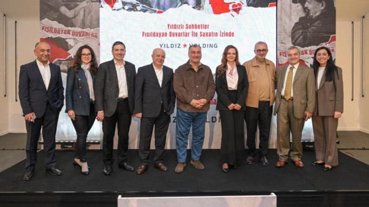 Yıldız Holding, Fısıldayan Duvarlar'ın ressamı Doğan&ccedil;ay&rsquo;ı &ouml;zel s&ouml;yleşiyle andı