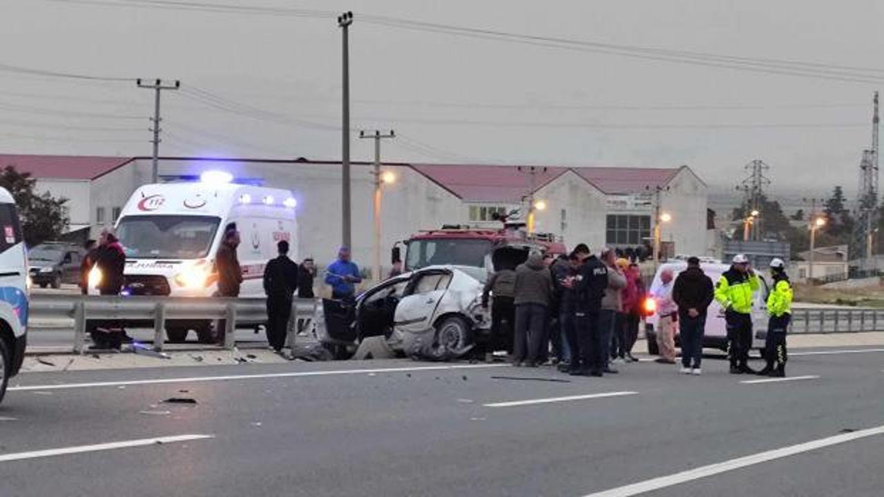 Yola çıkan köpek kazaya neden oldu: Yaralılar var