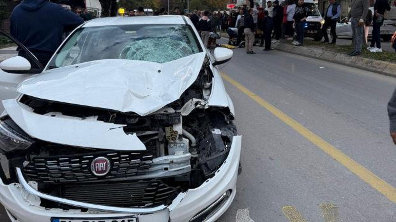 Otomobilin çarptığı kadın öldü
