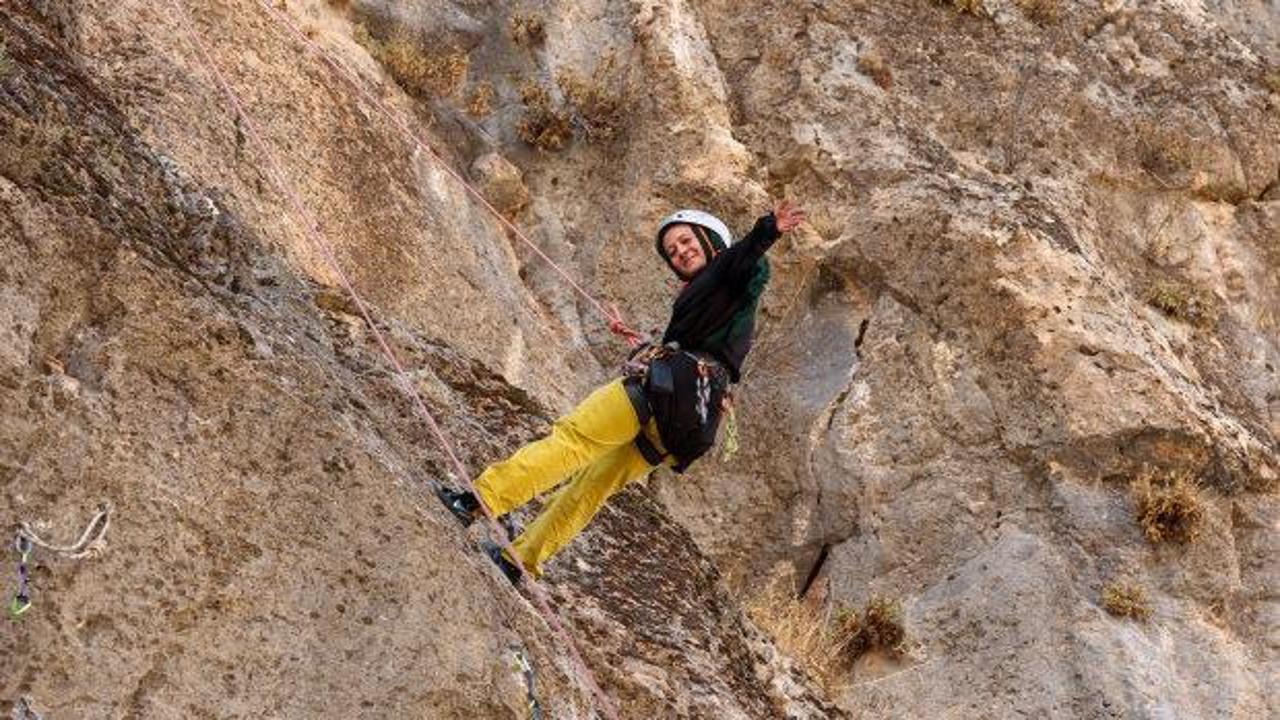 Gaziantep'te 5’inci Köklüce Kanyonu Tırmanış Şenliği tamamlandı
