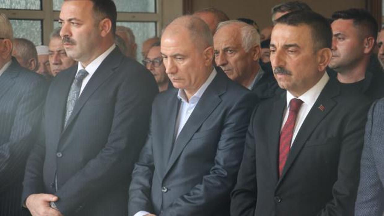 AK Parti Genel Başkanvekili Ala'nın eniştesi son yolculuğuna uğurlandı
