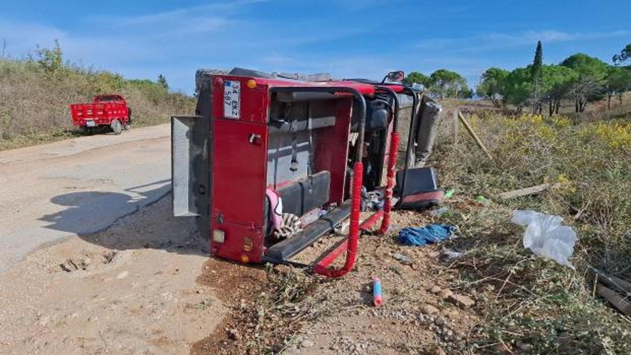 Antalya'da safari aracı devrildi: 9 turist yaralandı
