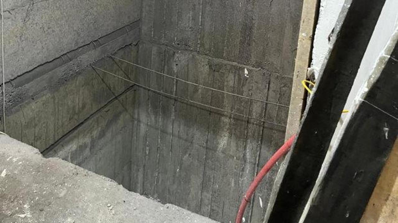 Asansör boşluğuna düşen 2 işçi ağır yaralandı